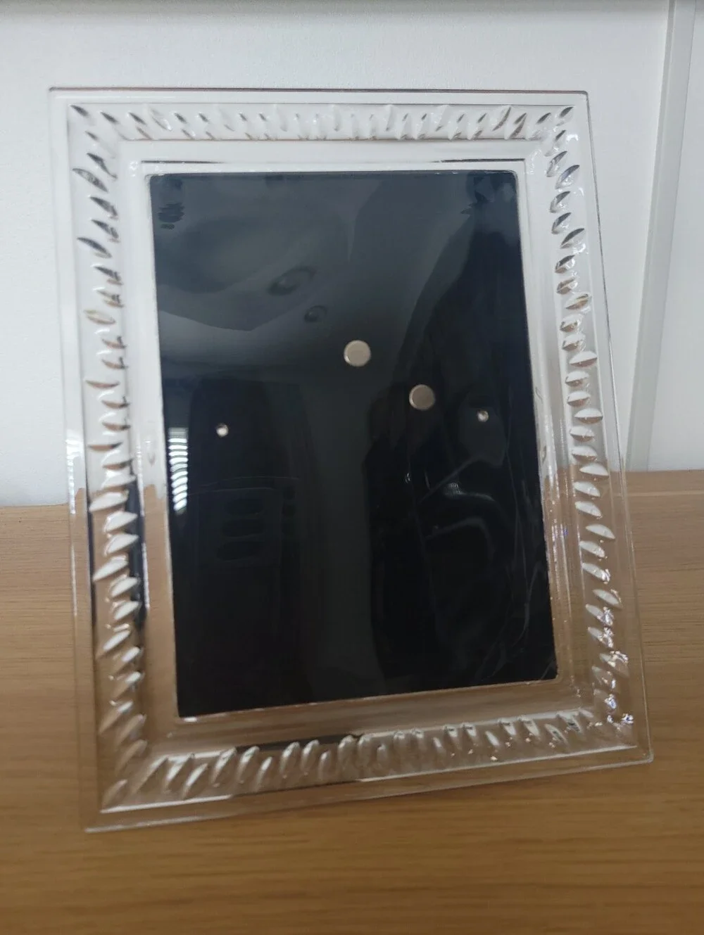 Waterford by VERA WANG 5x7 Duchess Crystal Glass Photo Frame